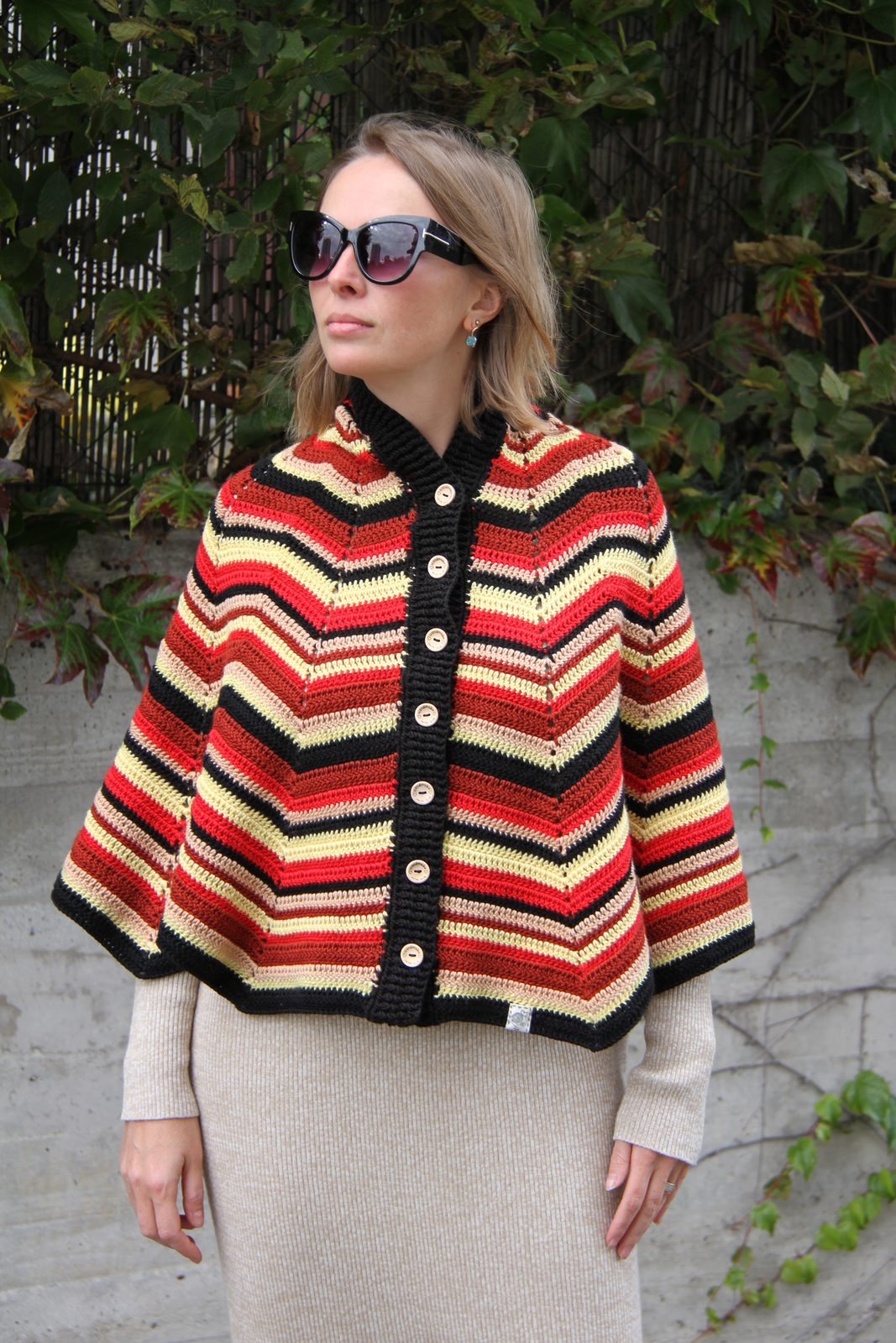 Marigold Poncho