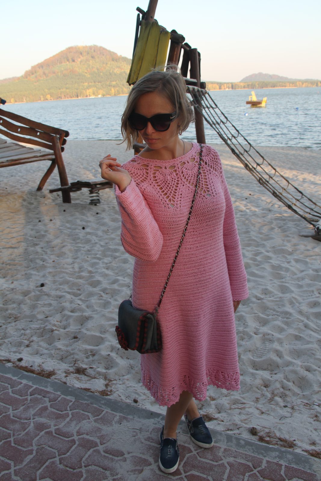 Pineapple Lace Dress
